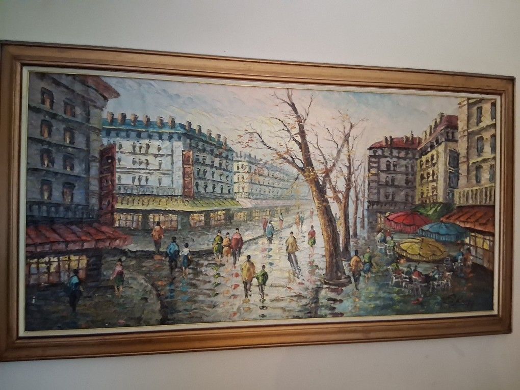 Antique Oil Painting