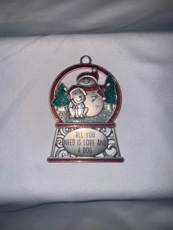 All you need is love and a dog ornament