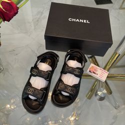 Chanel Dad Sandals- Size 8 