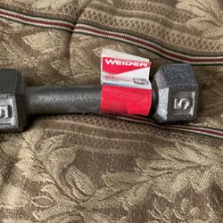5pound HEX DUMBELL WEIGHT