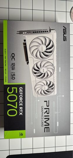 ASUS Prime GeForce RTX 5070 OC 12GB GPU