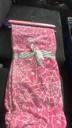 Juicy couture pink Halloween blanket