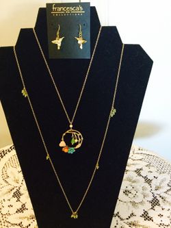 Francesca's Collection Jewelry 🌼🌷🌼 Fashion Necklace & Earrings.