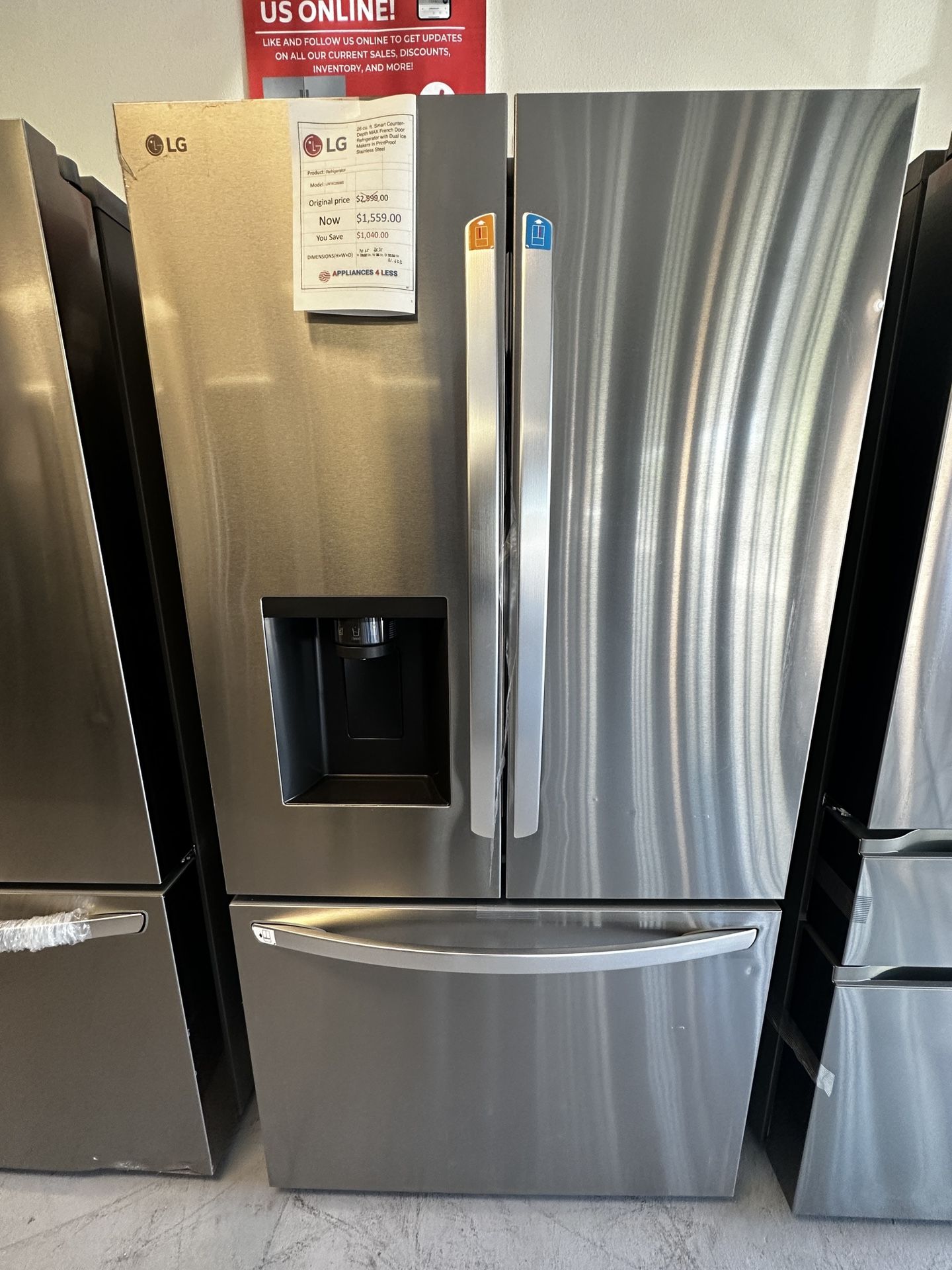 Brand New LG Refrigerator 