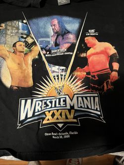 Wrestlemania XXIV Shirt