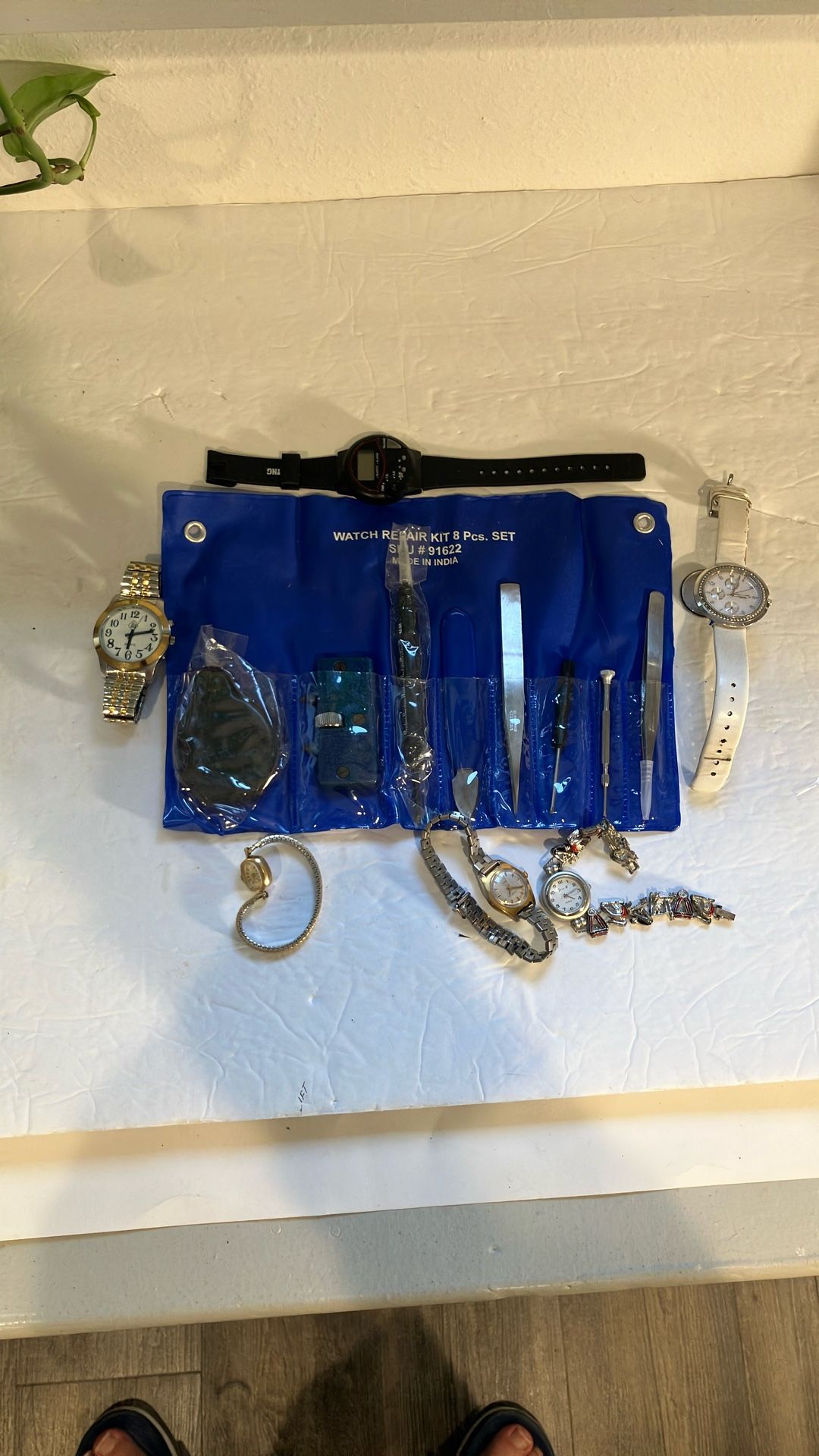 Watch Repair Kit Plus Misc Watch Parts