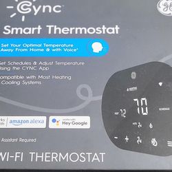 NEW SMART THERMOSTAT WIFI COMPATIBILITY VOICE CONTROL 