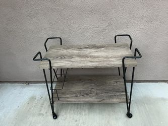Wine Serving Cart with wheels