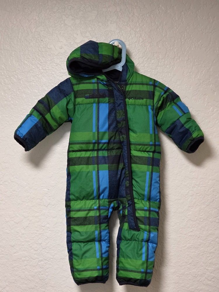 Columbia 12-18M Down Snowsuit