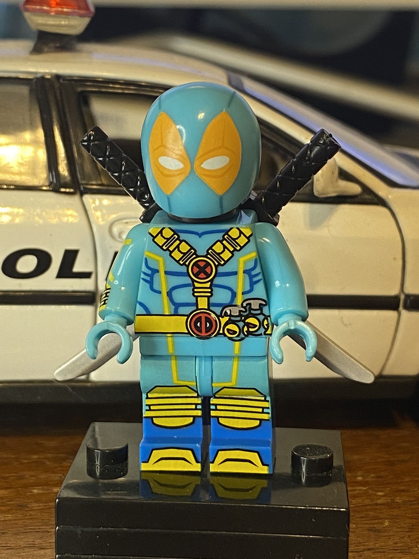 Lego Compatible Blue  Deadpool 