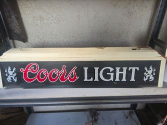 Shop light /coors light