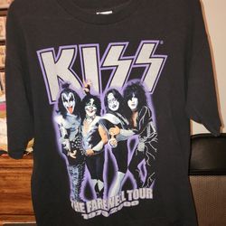 Vintage Kiss Farewell Concert Shirt 