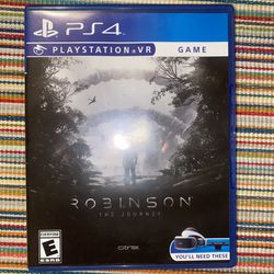 Robinson : The Journey - Playstation 4 PS4 VR game -like  New (See Images)