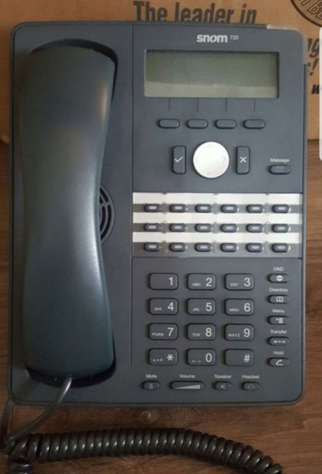 SNOM 72O VOIP PoE phones (Qty 20)
