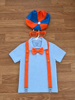 Blippi Costume 3t