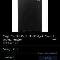 Mini Fridge (brand New)