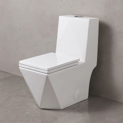 New Toilet.                                                Bathroom Vanity 