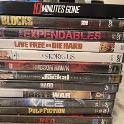 HUGE BUNDLE OF 12 NEW BRUCE WILLIS DVDS (DVD) NEW BUNDLE #1