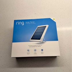 RING Solar Panel For Spotlight Cam Battery - New In Sealed Box