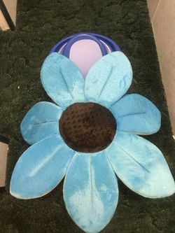 Baby’s Bathtub & with blooming bath blue flower! New!!