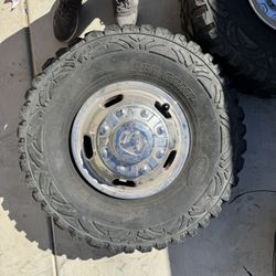 8x6.5 RAM Dually Wheels
