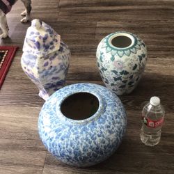 Vases Las Tres Por 10$