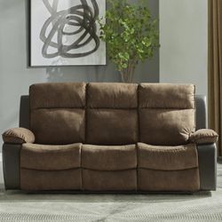 Woodsway Brown Reclining Set

