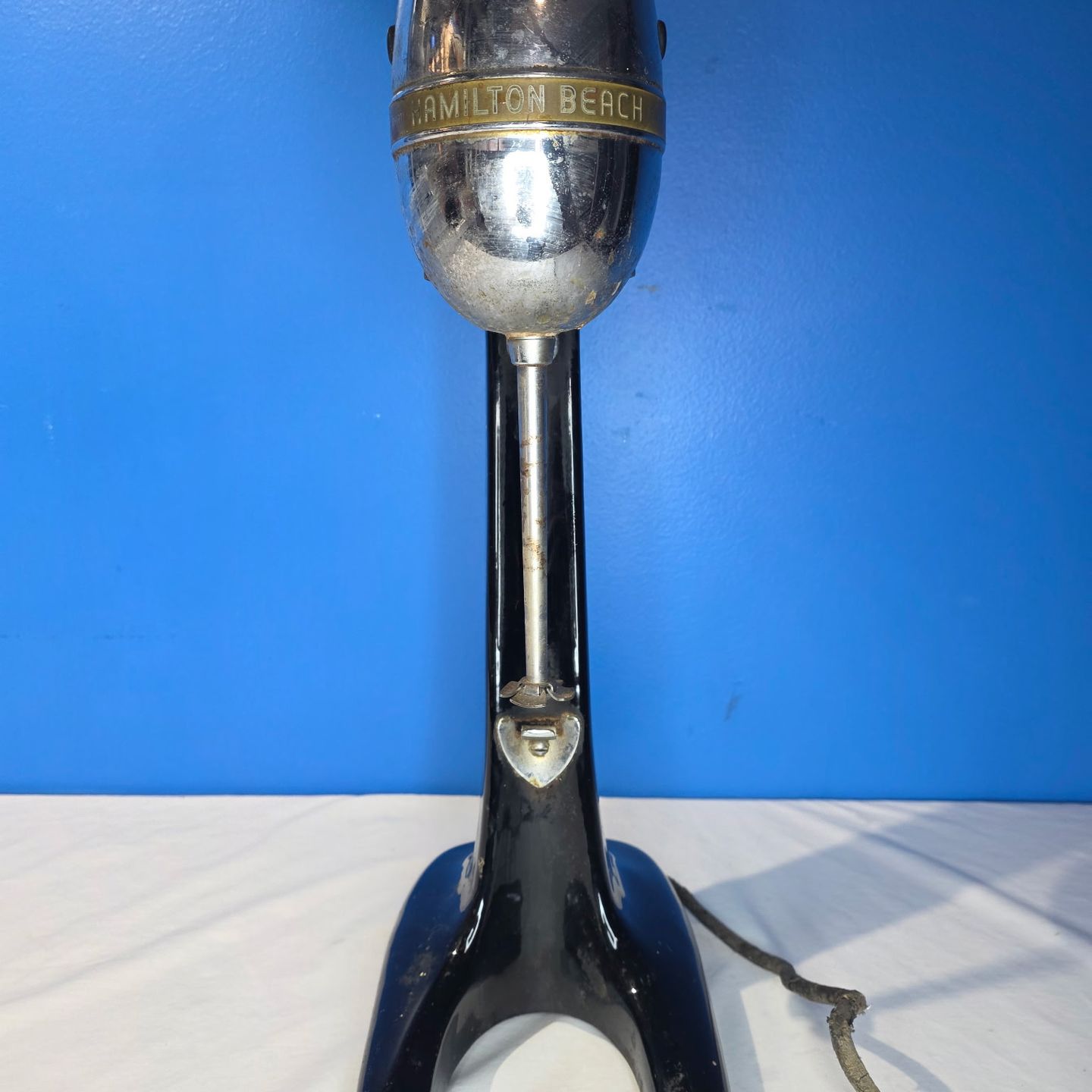 Vintage 40s Master Hamilton Beach Model 30 Milkshake Mixer Black (For Parts or Repair)