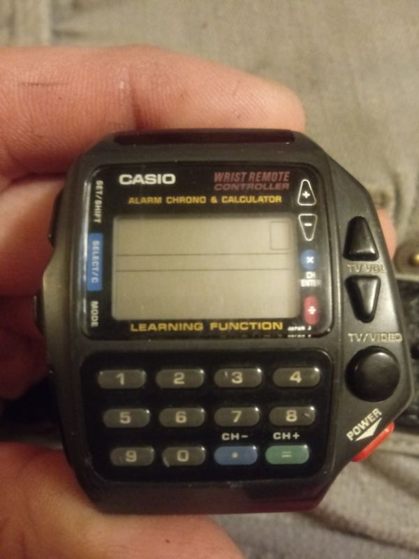 casio wrist remote controller 1993