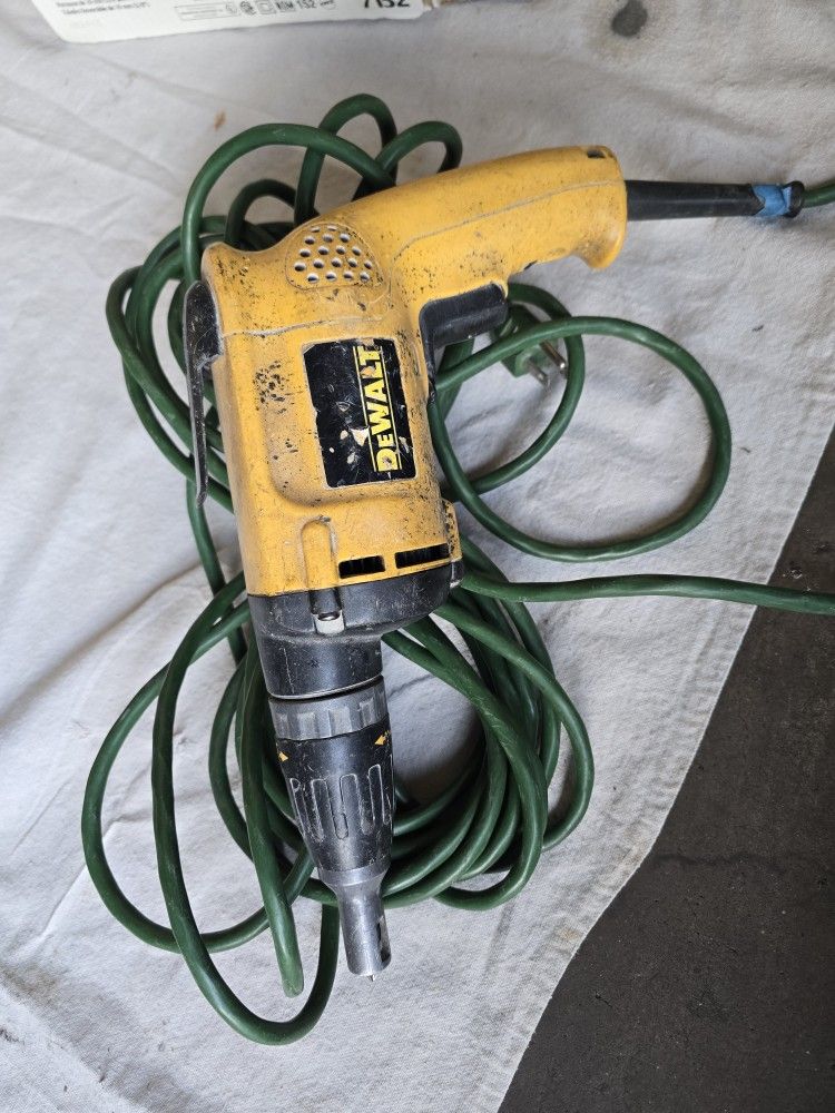 Used Dewalt Electric Screwdriver with Cord