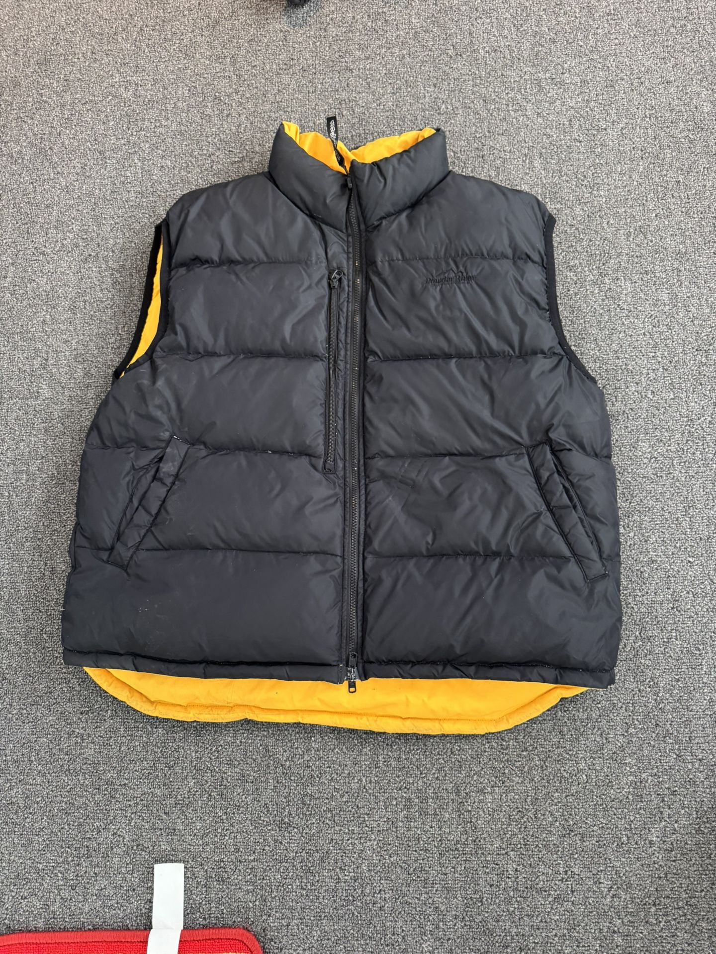 Powder River Outfitters Puffer Down Vest Size XXL Reversible