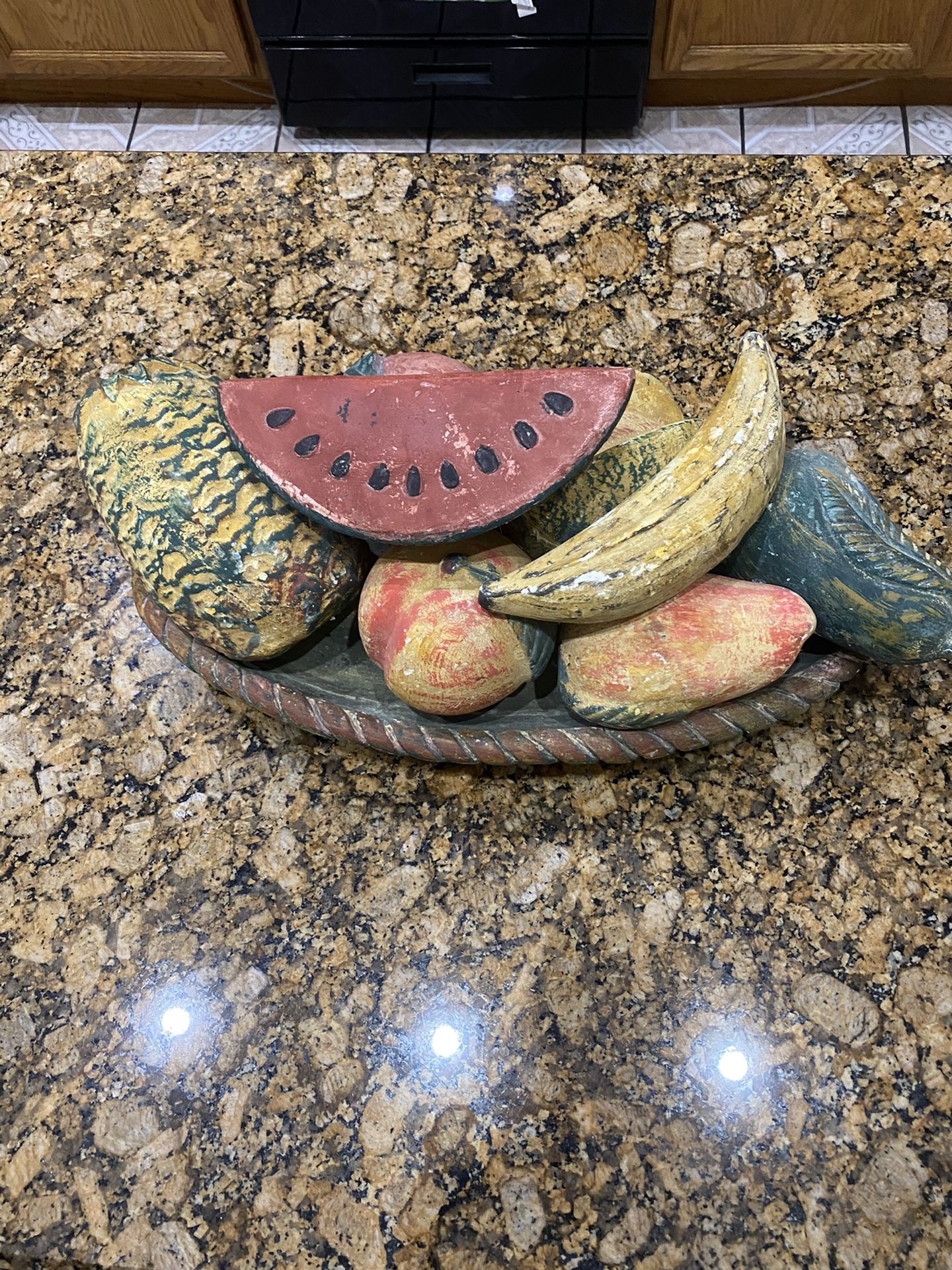 rustic fruit bowl