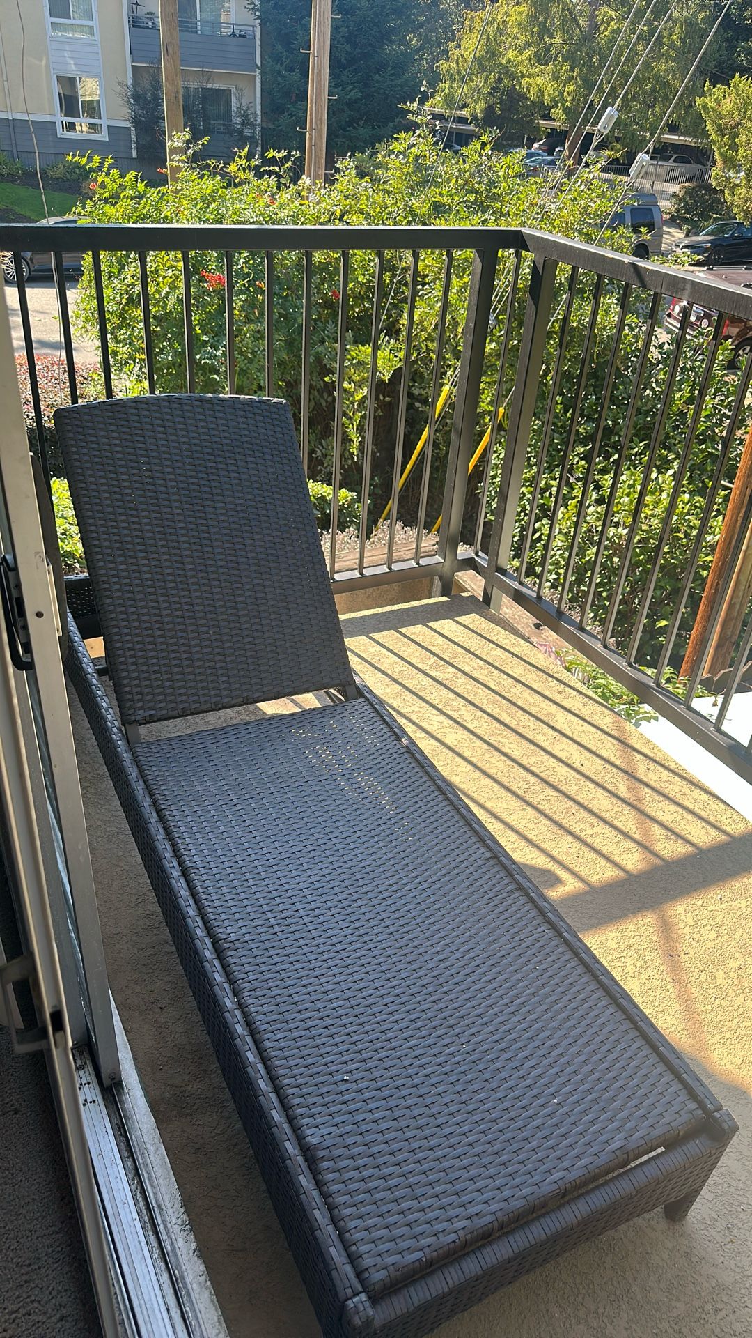 Launch chair patio
