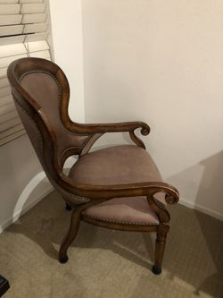 Leather armchair