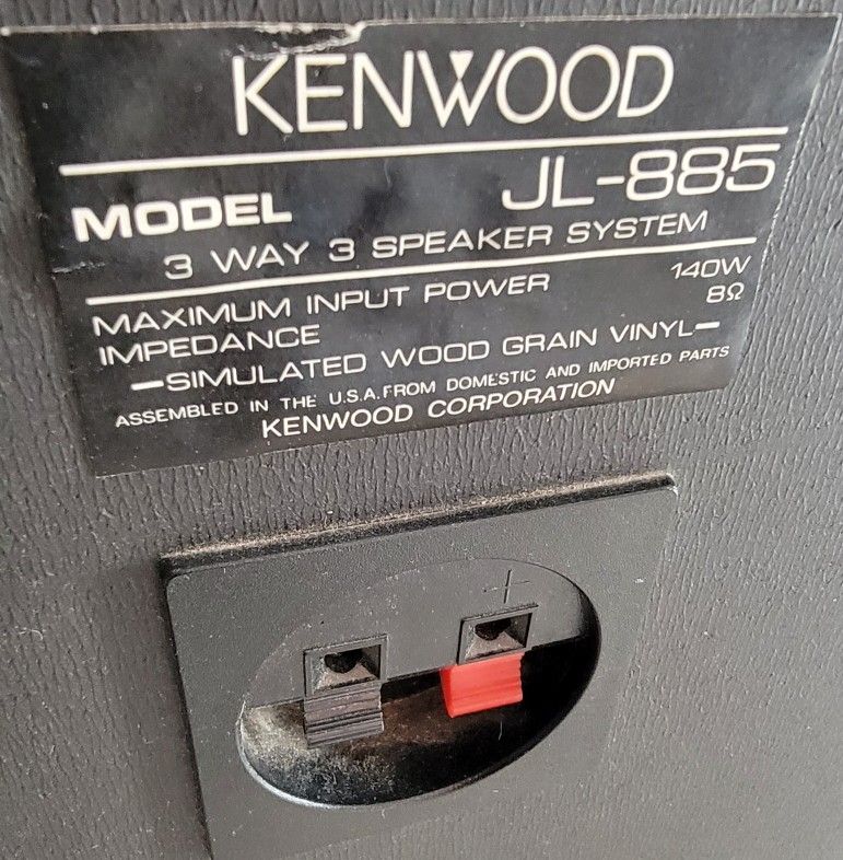 Kenwood JL-885 Speakers for Sale in Florence, AZ - OfferUp