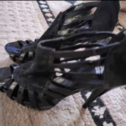 Black Heels Size 8