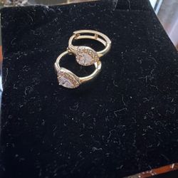 14k real gold earring