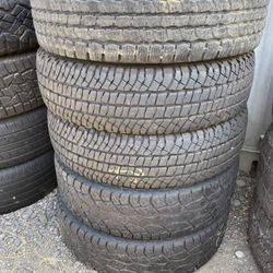 LT 235 80 17 Pair And Single Tires