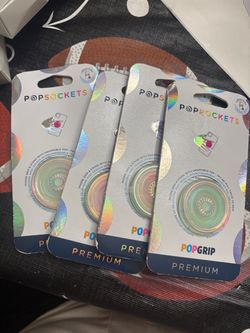 PopSockets PopGrip Premium Phone Grip – Lot of 4