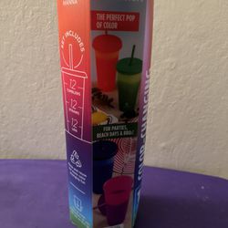 Reusable Color Changing Cups