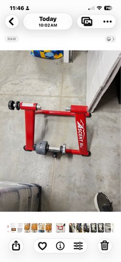 Excercise bike stand