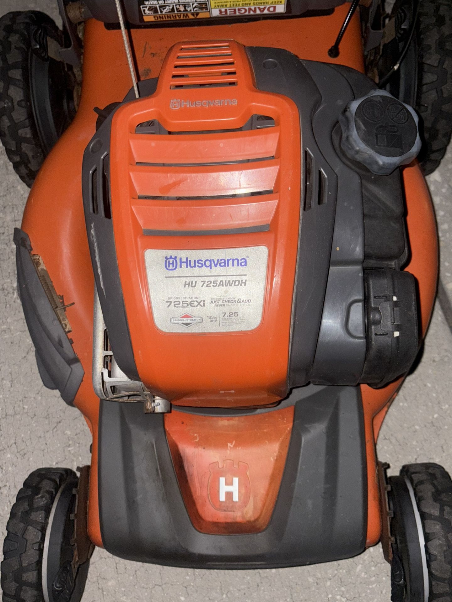 22” Husqvarna Self Propelled Lawnmower
