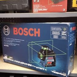 BOSCH 360° THREE - PLANE LEVELING & ALIGNMENT - LINE LASER 