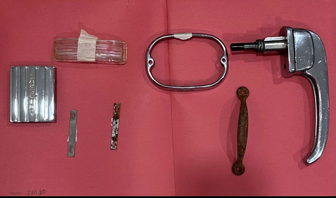 Barn Door Parts 47-55 Chevy GMC Taillight Parts Handle