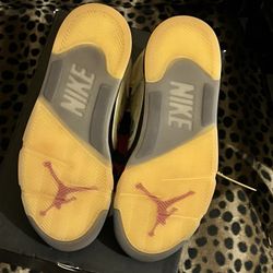 Jordan 5 off white Sail 