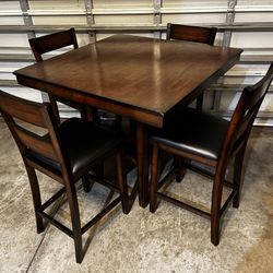 High Top With Four Chairs 