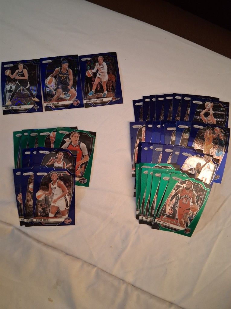 Wnab And NBA Bluse Velocity Prism And Green Pulsar