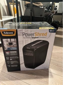 BRAND NEW Fellowes Powershred 60Cs paper shredder