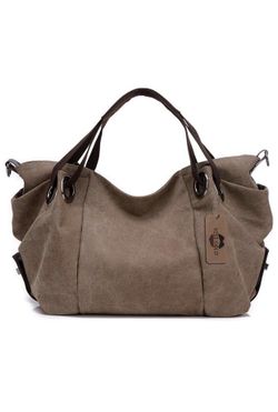 Women's Canvas Hobo Top-handle Bag Crossbody Shoulder Bag