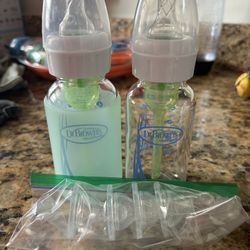 Glas Dr Brown Bottles NEW